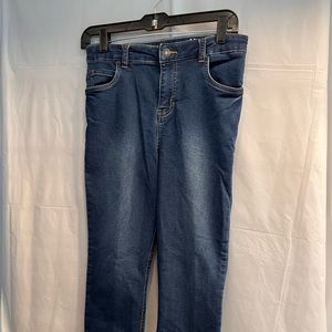 Carter’s boys skinny jeans. Navy blue. Adjustable waist. 5 pocket. Size 12